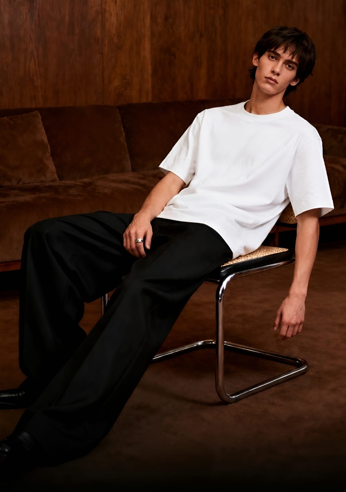 mens PLAIN TEE
