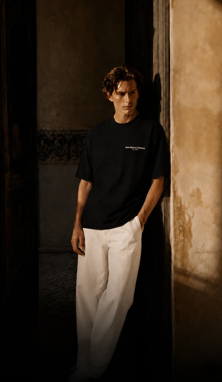 mens minimalist tee