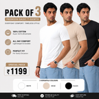 CLASSIC PACK OF 3 T SHIRT
