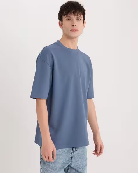Mens Plain Oversized Tshirt