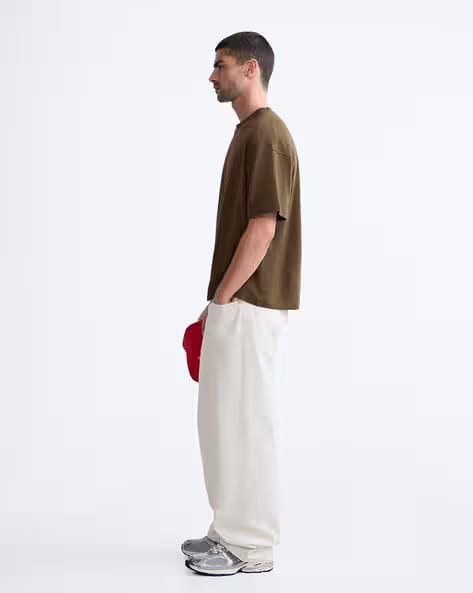 Mens Oversized Plain Tshirt