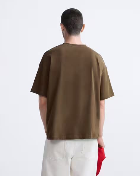 Mens Oversized Plain Tshirt