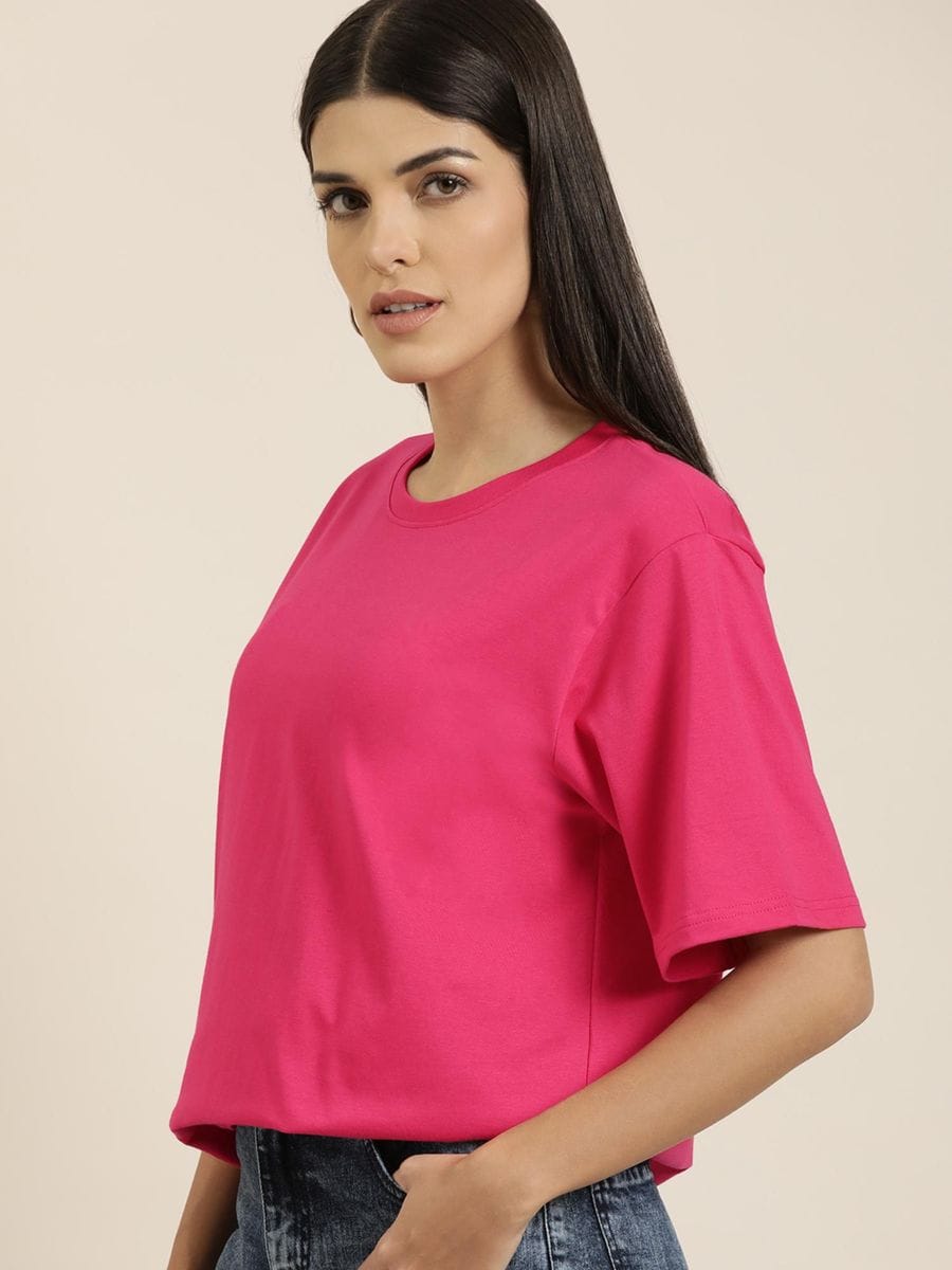 Women Plain Tshirt