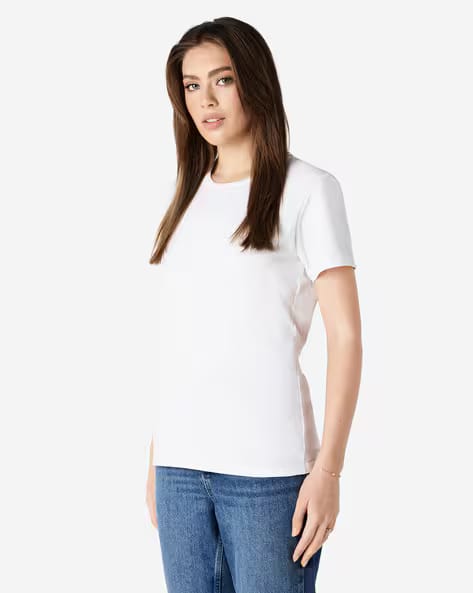 Women Plain Tshirt