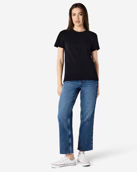 Women Plain Tshirt