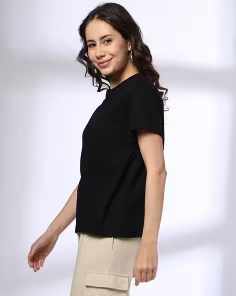 Women Plain Tshirt