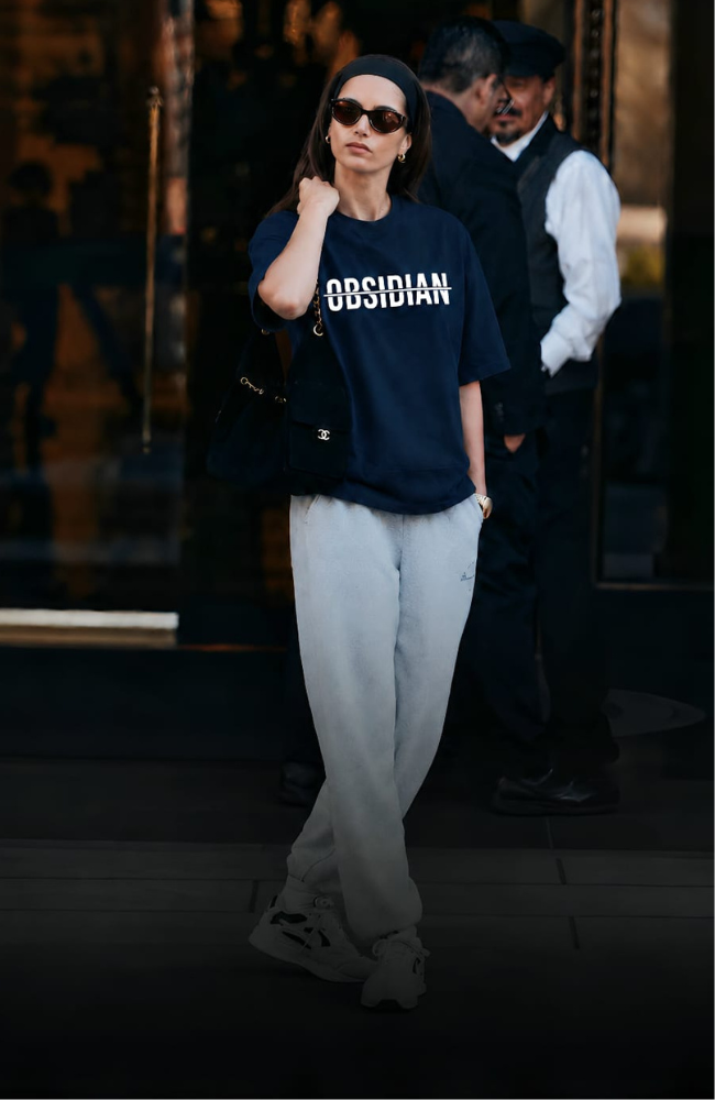 Women's Oversized Cotton Graphic Tee