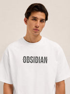 Men's Minimalist Oversized Pure Cotton White T-Shirt
