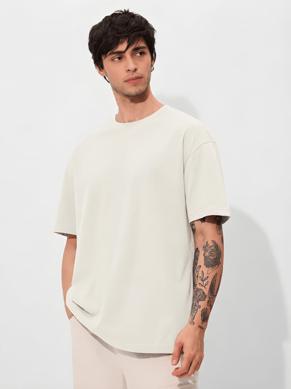 Men Streetwear Printed Tshirt 240 GSM