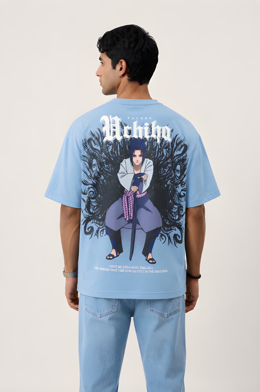 Men's Heavyweight Printed Oversized Cotton T-Shirt