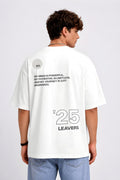 Men's Printed Oversized Fit Pure Cotton T-Shirt