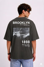 Men's Printed Oversized Fit Pure Cotton T-Shirt