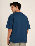 Men's Plain Oversized Fit Pure Cotton T-Shirt