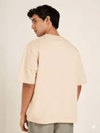 Men's Plain Oversized Fit Pure Cotton T-Shirt