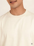 Men's Plain Oversized Fit Pure Cotton T-Shirt