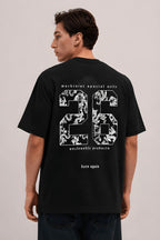 Men's Heavyweight Printed Oversized Cotton T-Shirt