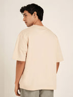 Men's Plain Oversized Fit Pure Cotton T-Shirt