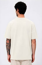 Men's Minimalist Oversized Pure Cotton T-Shirt