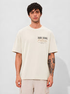Men's Minimalist Oversized Pure Cotton T-Shirt
