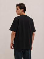 Men's Minimalist Oversized Pure Cotton T-Shirt