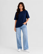 Women's Oversized Cotton Graphic Tee