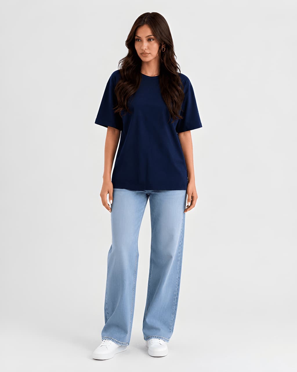 Women's Oversized Cotton Graphic Tee