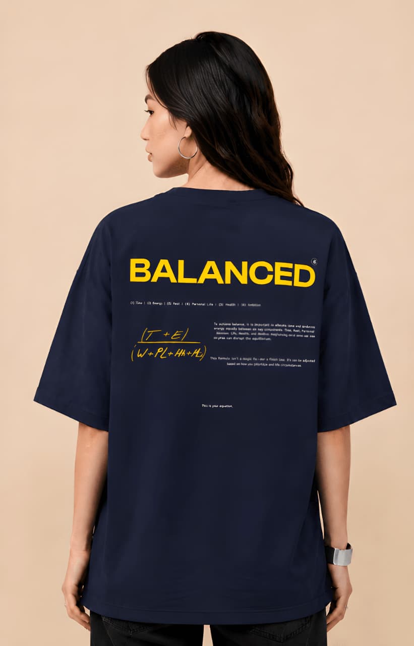 Women's Oversized Cotton Graphic Tee