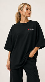 Women's Oversized Cotton Graphic Tee