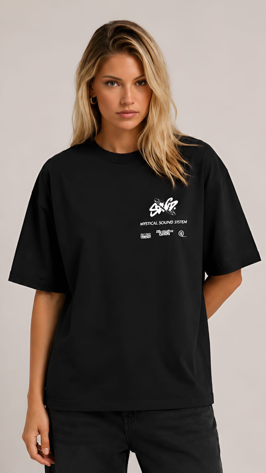 women oversized tee