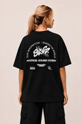 Women's Oversized Cotton Graphic Tee