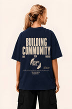 Women's Oversized Cotton Graphic Tee