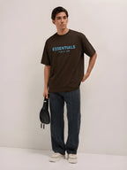 Men's Oversized Printed Heavyweight Tee