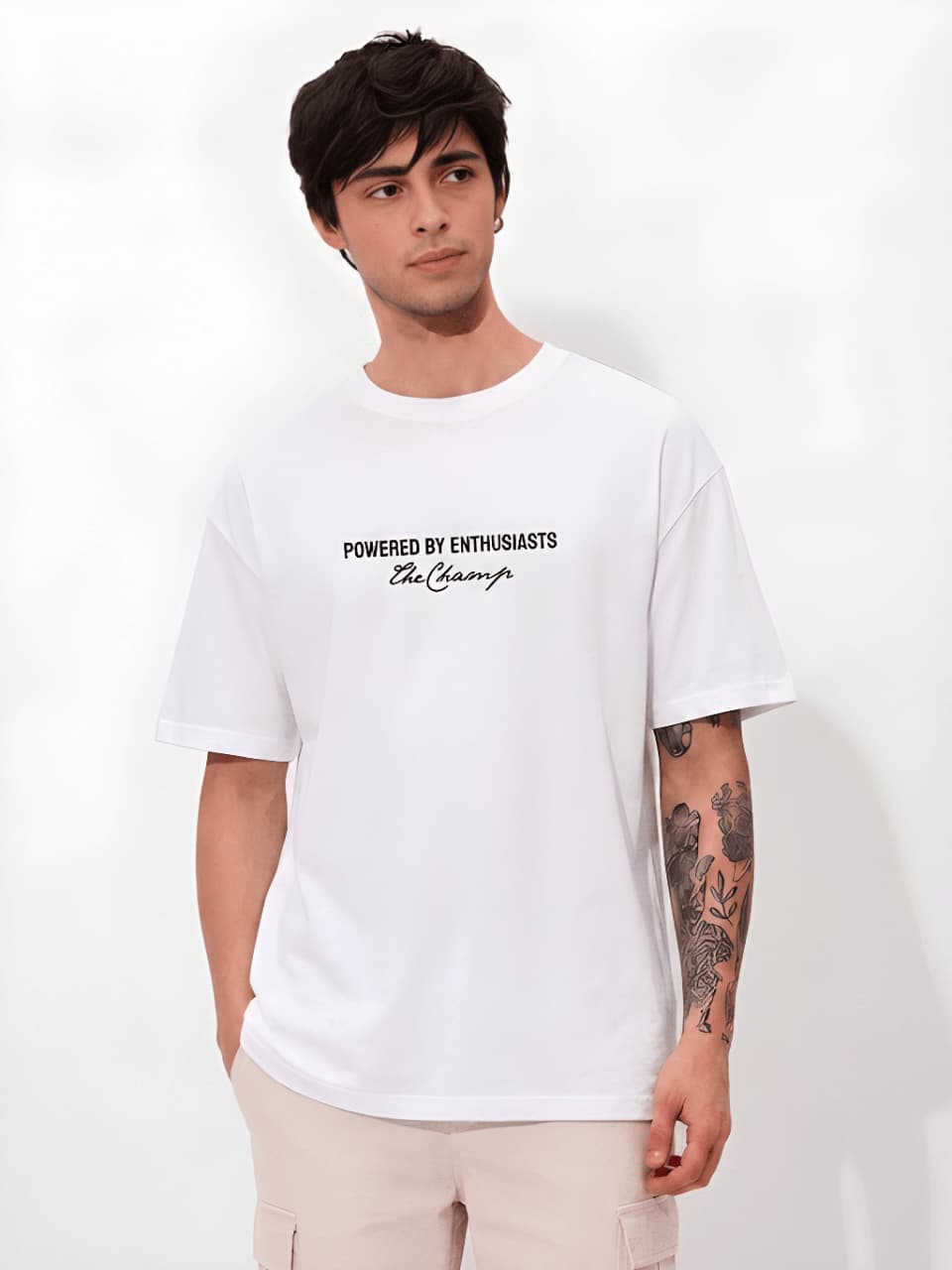 Men's Oversized Printed Graphic Tee