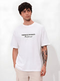 Men's Oversized Printed Graphic Tee