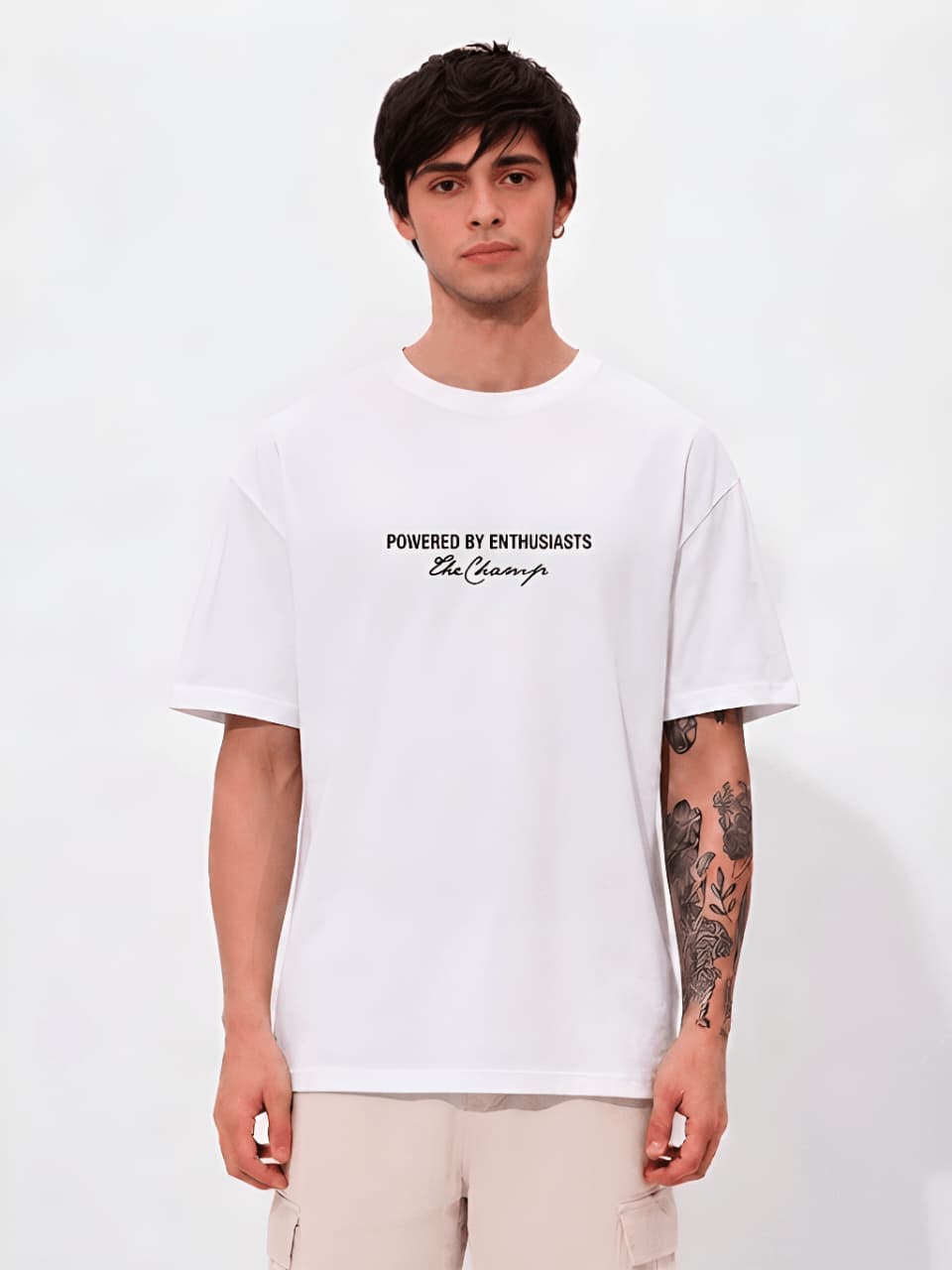 Men's Oversized Printed Graphic Tee