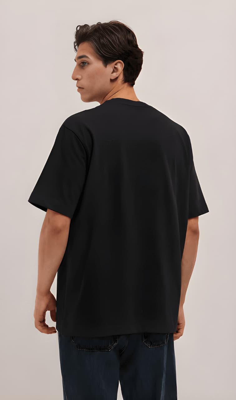 Men's Oversized Printed Graphic Tee