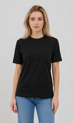 Women's Regular Fit Plain Cotton Tee