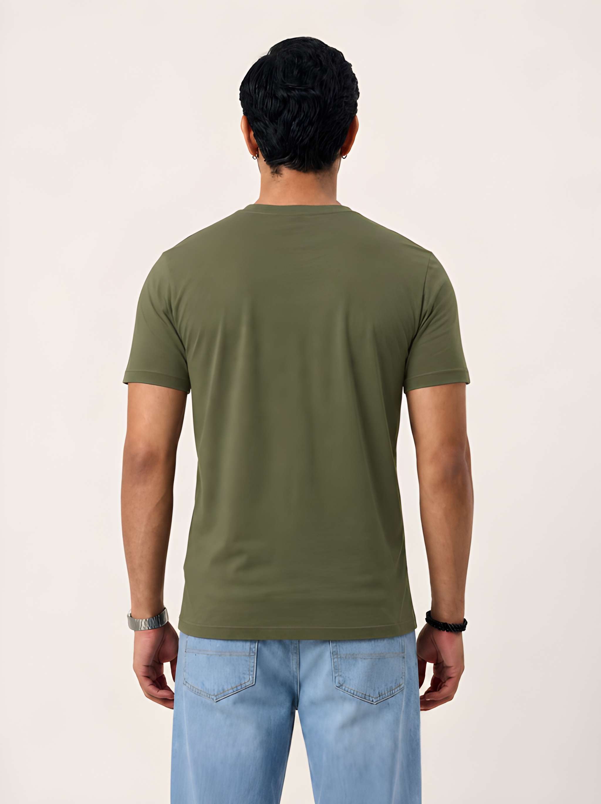 Men's Premium Regular Fit Pure Cotton T-Shirt