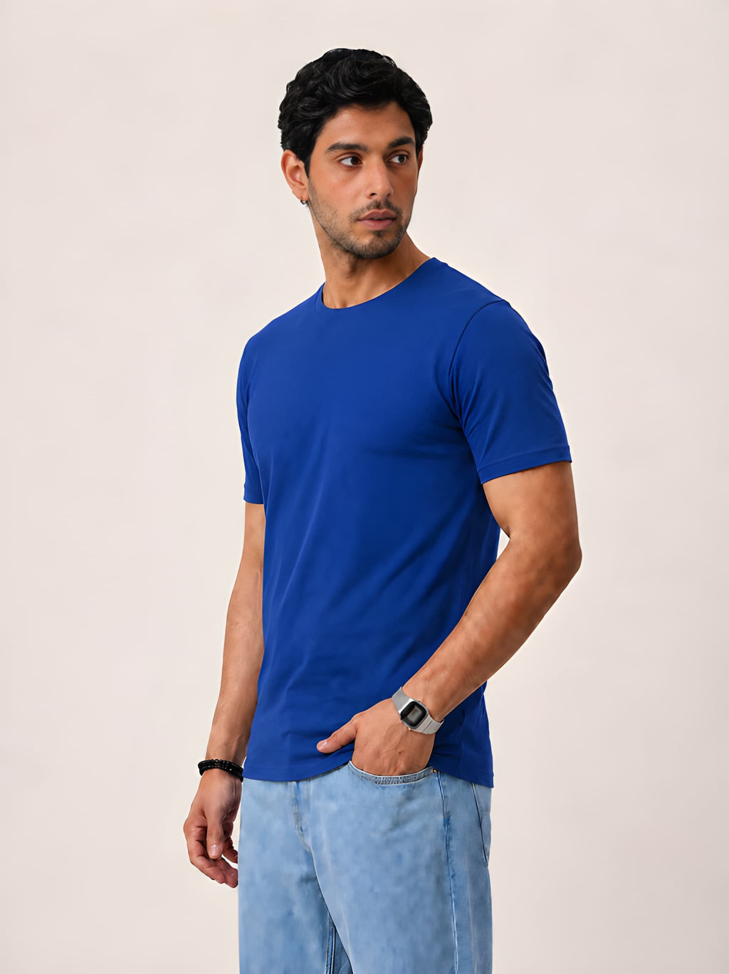 Men's Premium Regular Fit Pure Cotton T-Shirt