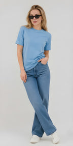 Women's Regular Fit Plain Cotton Tee