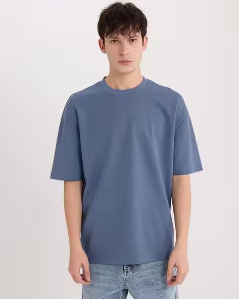 Mens Plain Oversized Tshirt
