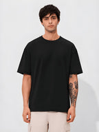 Men's Heavyweight Graphic Print Oversized Tee