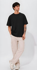 Men's Heavyweight Graphic Print Oversized Tee