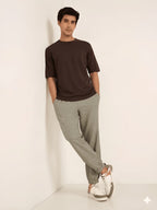 Men's Plain Oversized Fit Pure Cotton T-Shirt