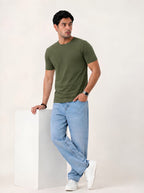 Men's Premium Regular Fit Pure Cotton T-Shirt