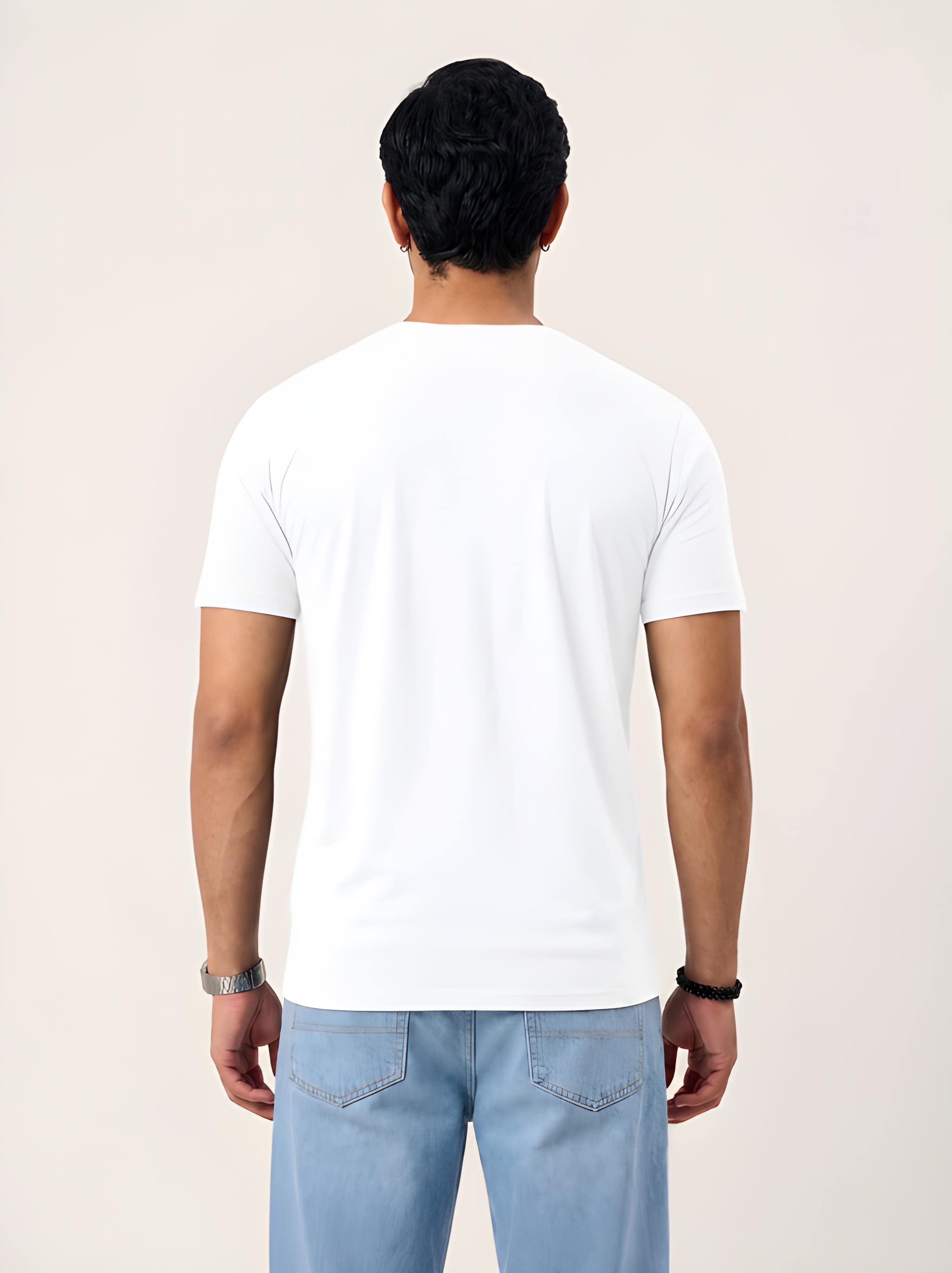 Men's Premium Regular Fit Pure Cotton T-Shirt